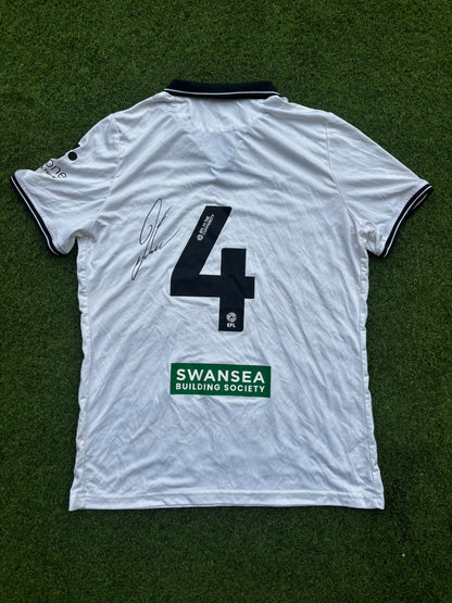 Match-worn Signed Death Row Pre-Season Shirt - Fulton 4