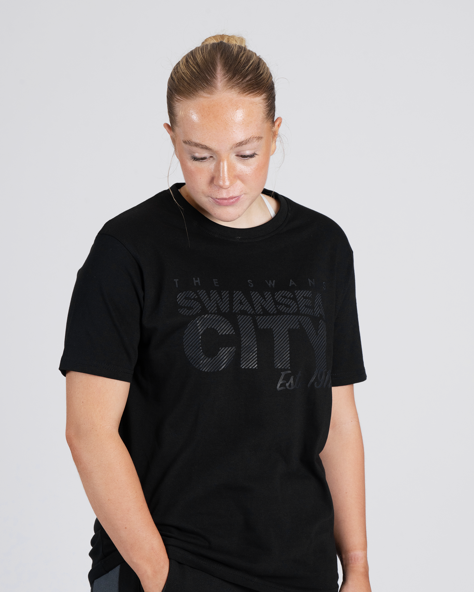 Adult Blackout T-Shirt - Black