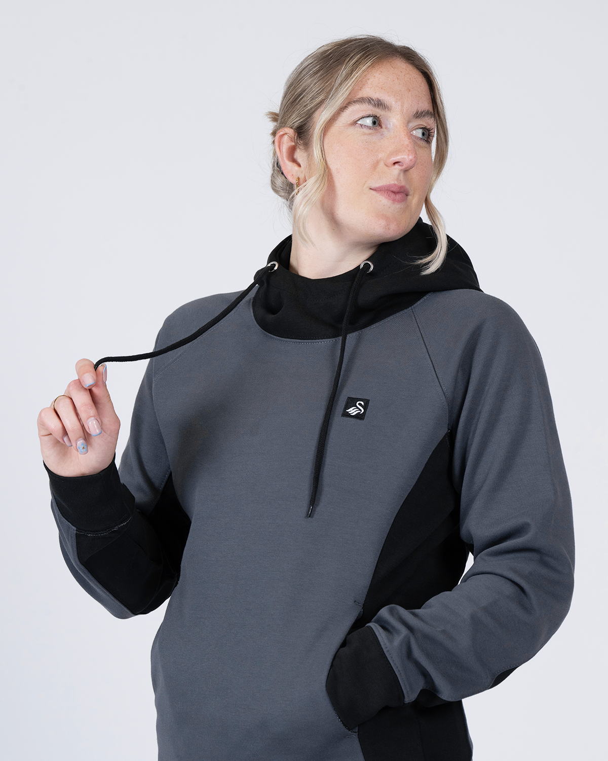 Adult Laguna Hood - Black/Grey