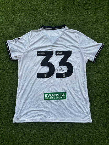 Match-worn Signed Death Row Pre-Season Shirt - Idah 33