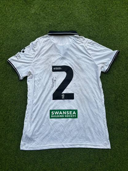 Match-worn Signed Death Row Pre-Season Shirt - Key 2