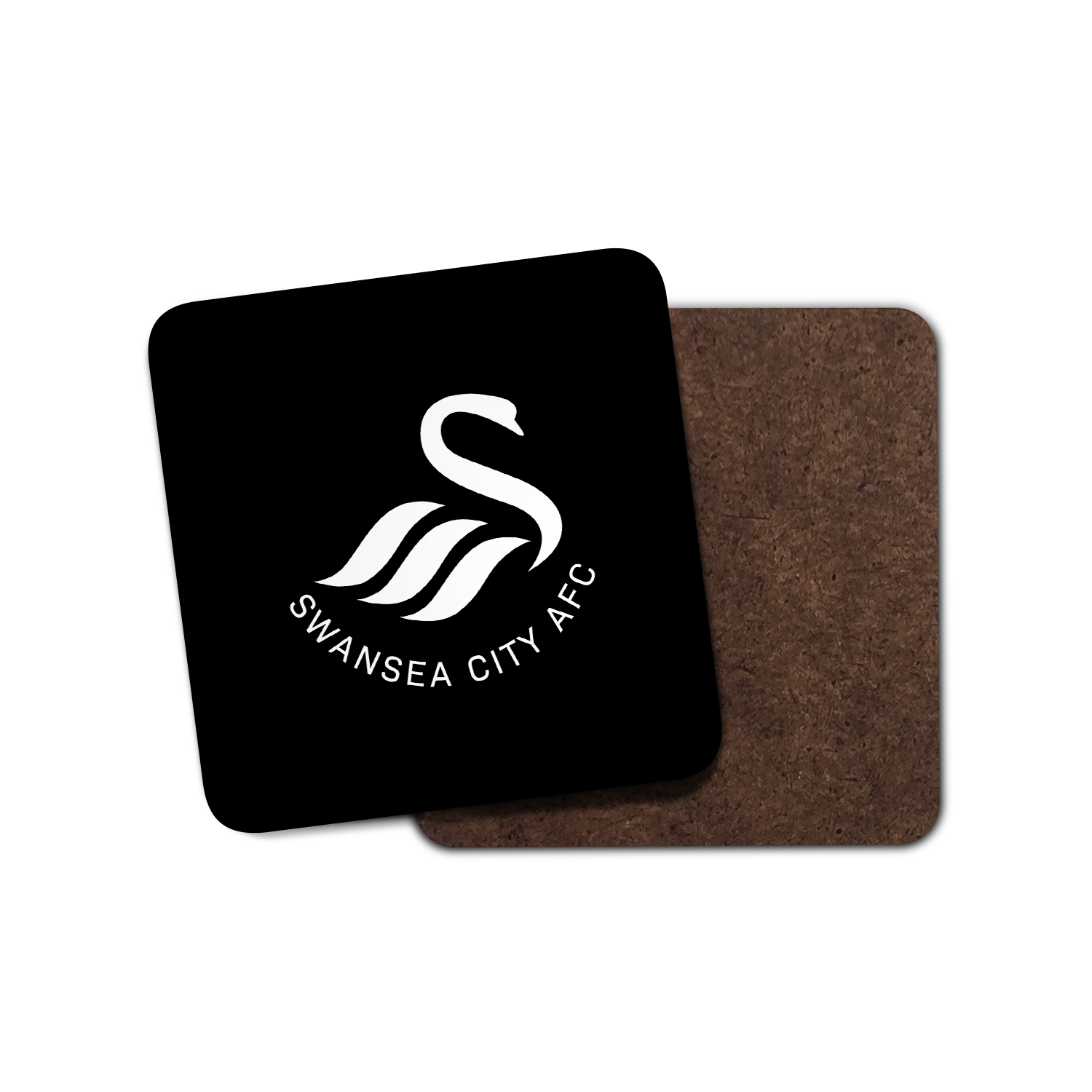 Crest Black Coaster