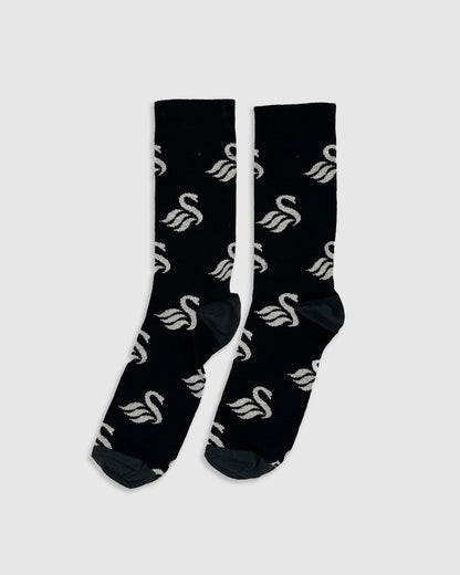 Crest Socks - Black