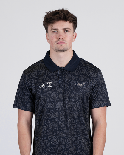 Legends x Death Row Paisley Polo