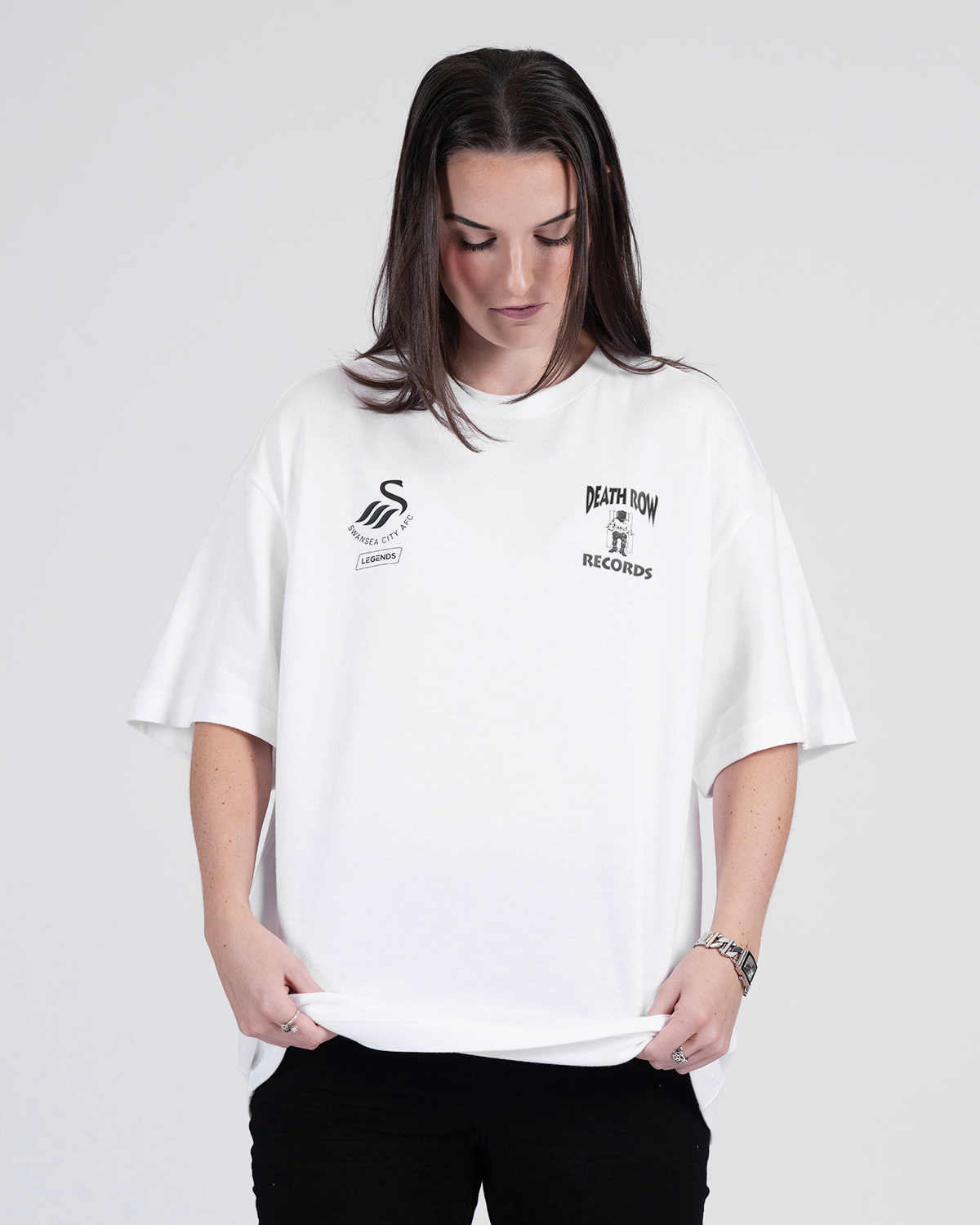Legends x Death Row Oversized T-Shirt - White