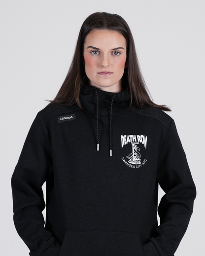 Legends x Death Row Tech Hoodie - Heather Black