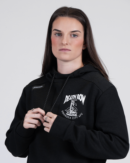 Legends x Death Row Tech Hoodie - Heather Black