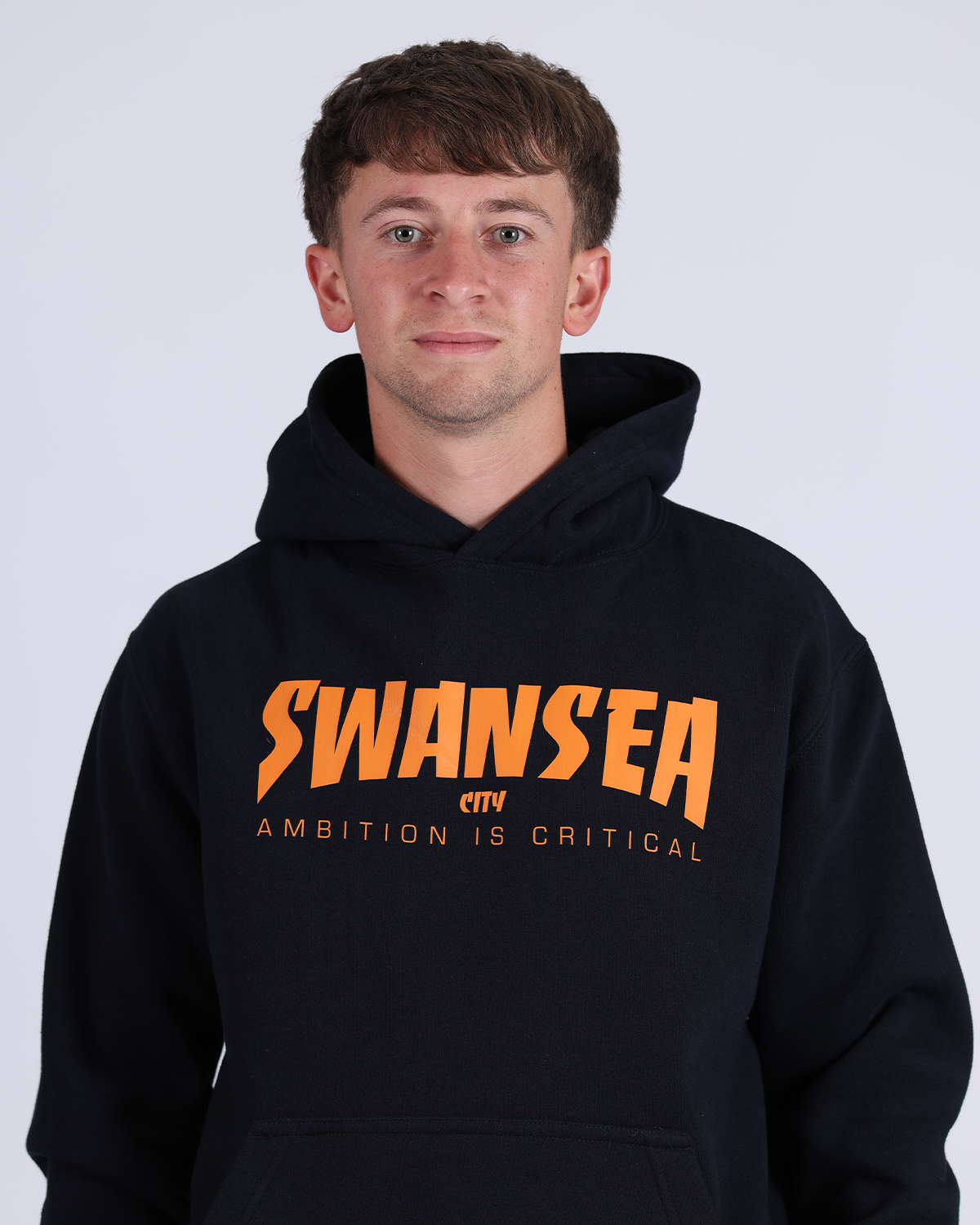 Ambition Hoodie - Navy/Orange