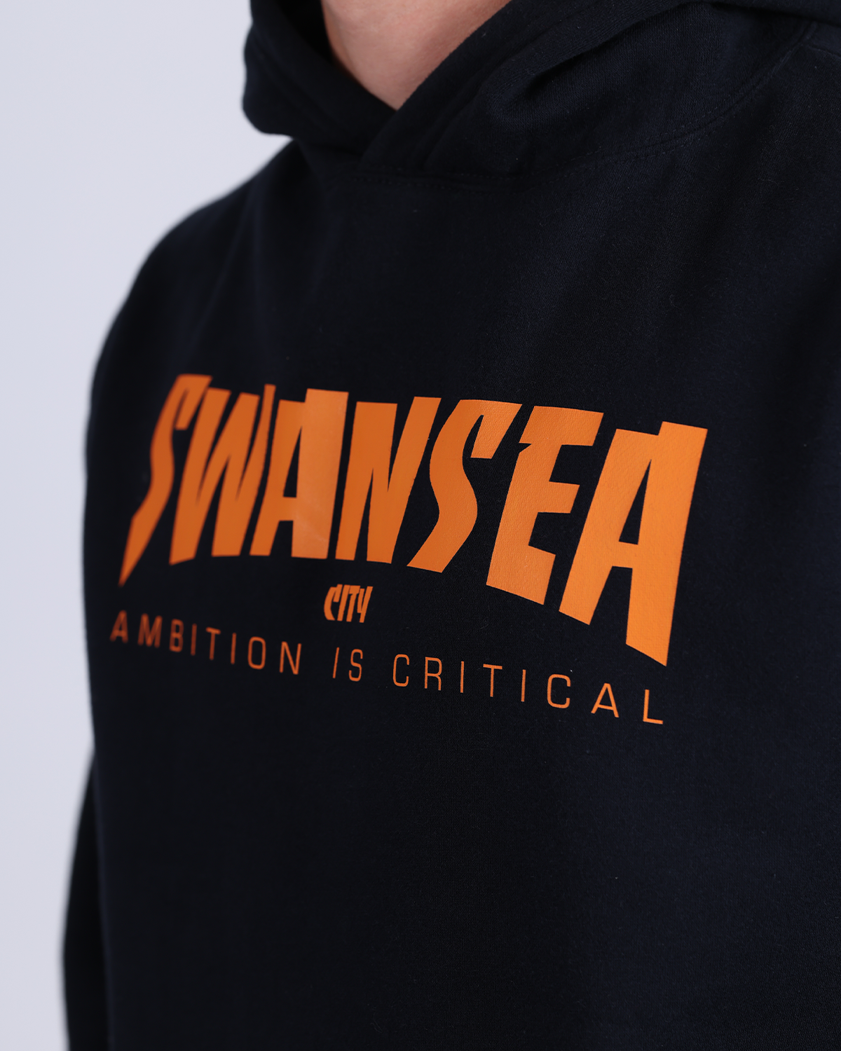 Ambition Hoodie - Navy/Orange