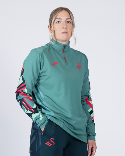 Adult Training 1/4 Zip 2025/26 - Green