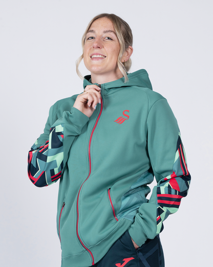 Adult Training Full Zip Hood 2025/26 - Green