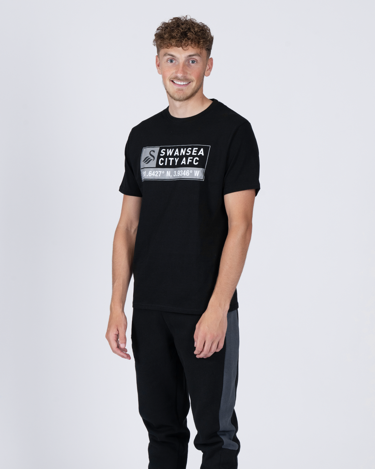 Adult Geographic T-Shirt - Black