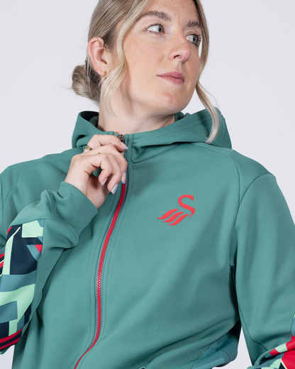 Adult Training Full Zip Hood 2025/26 - Green