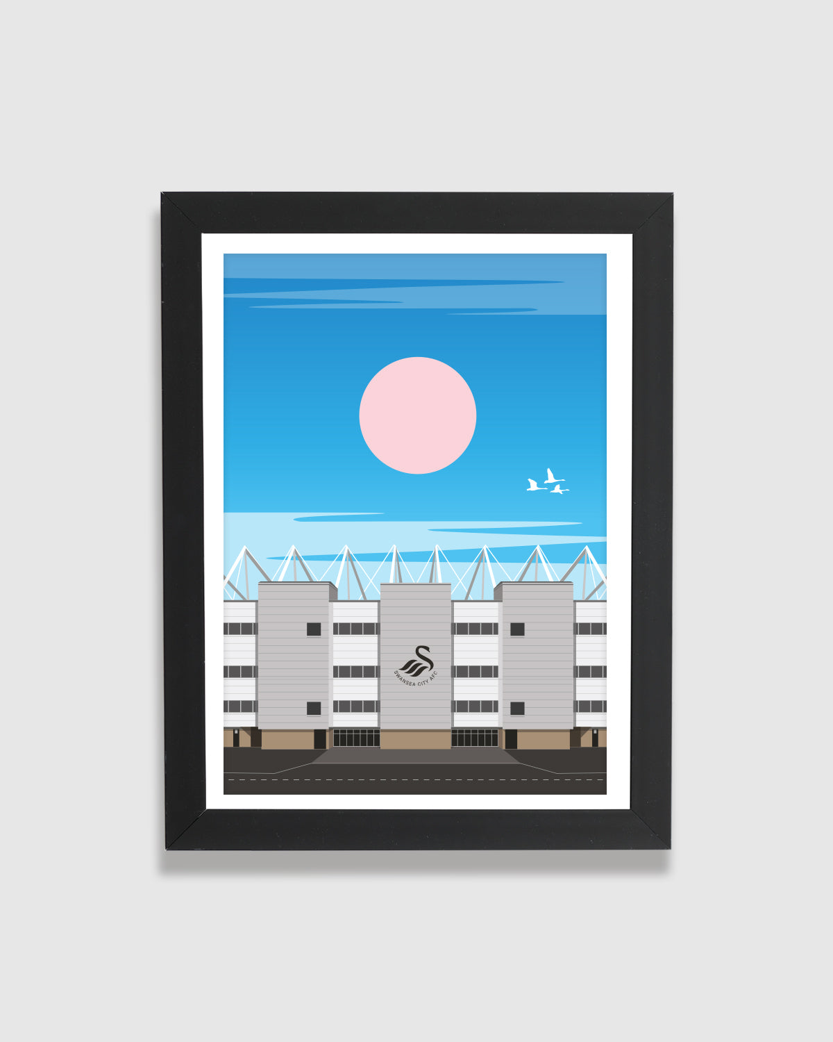 Swansea.com Stadium Day Poster (Unframed)