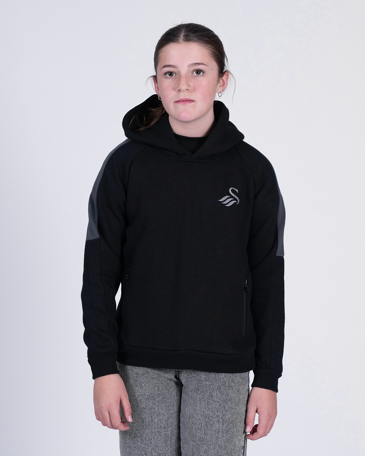 Junior Progress Hoodie - Black