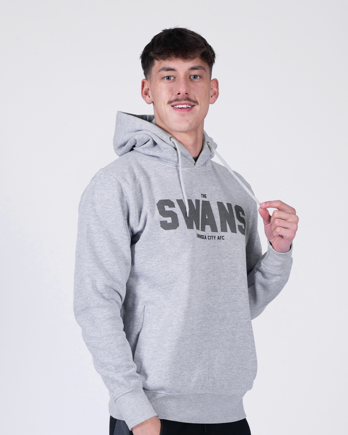 Adult Seaton Hoodie - Marl Grey