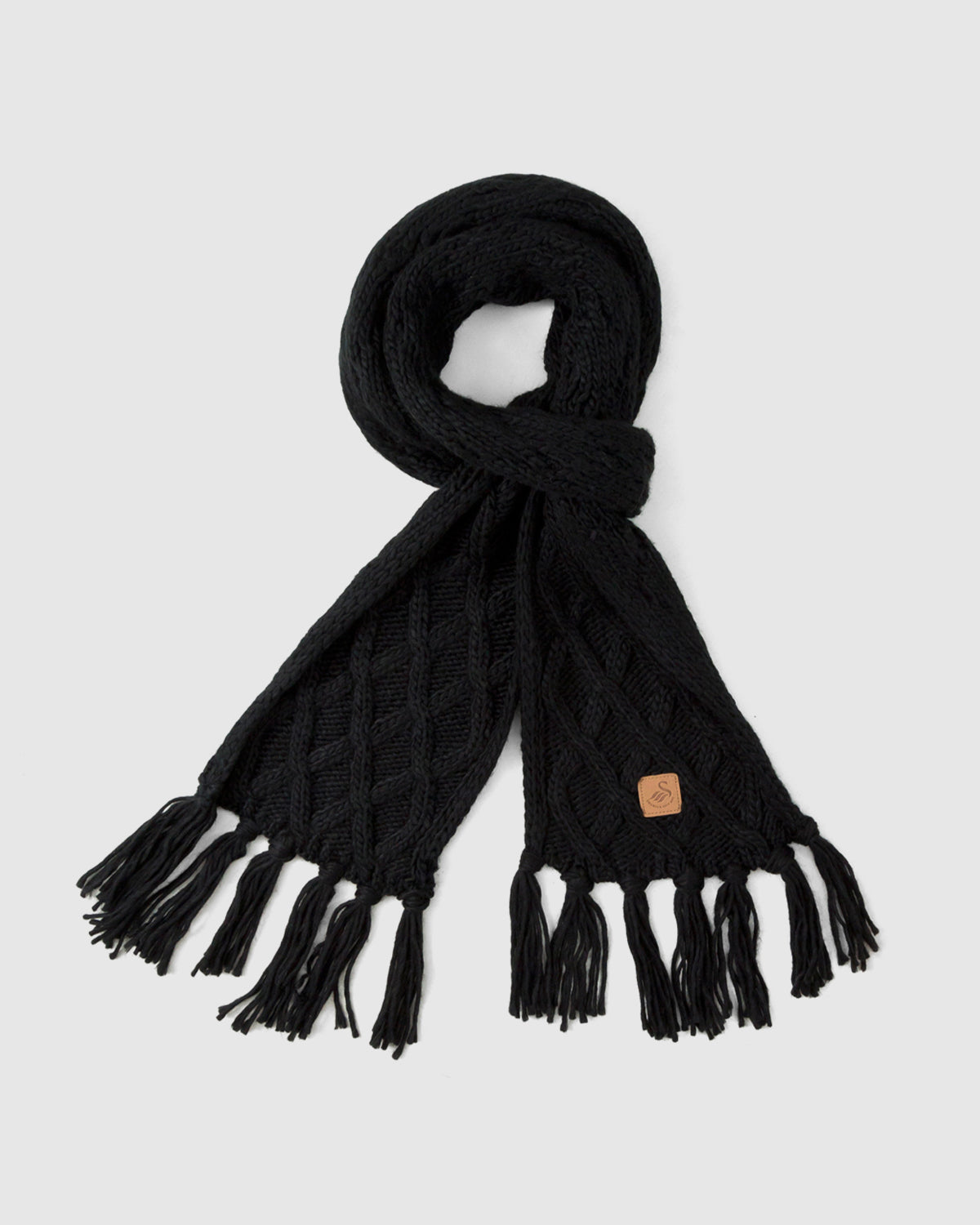 Ladies Cable Scarf