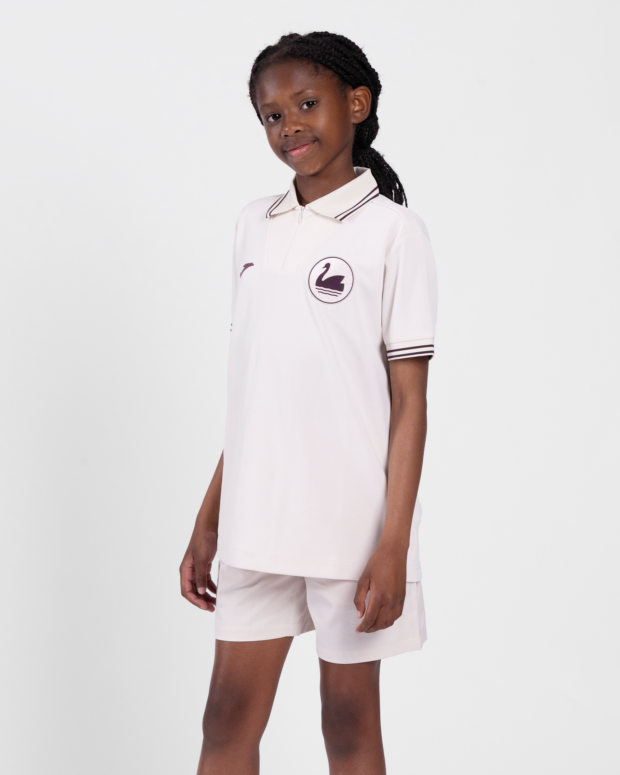 Junior Travel Polo 2025/26 - Cream