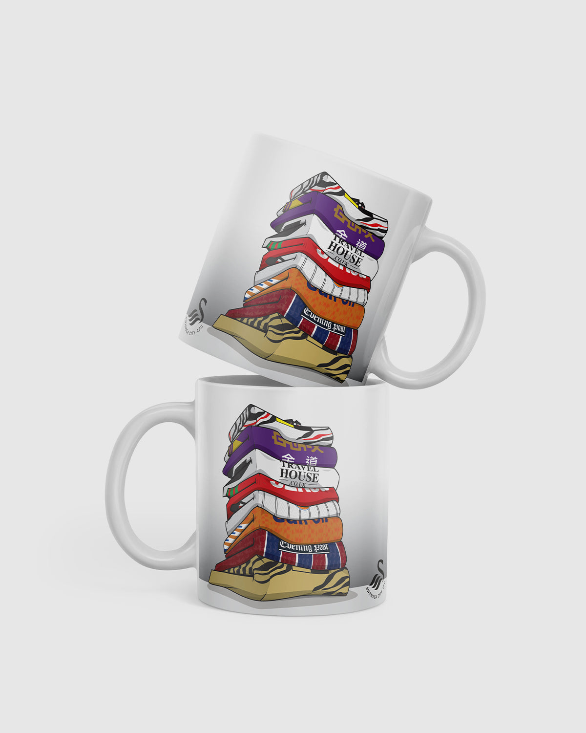Retro Stacked Mug
