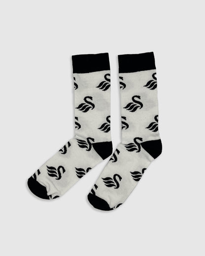 Crest Socks - White
