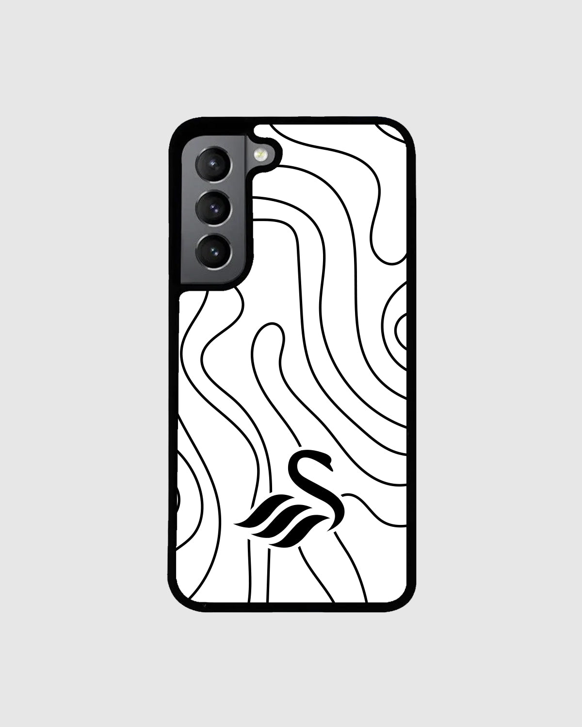Swans Topo White Phone Case