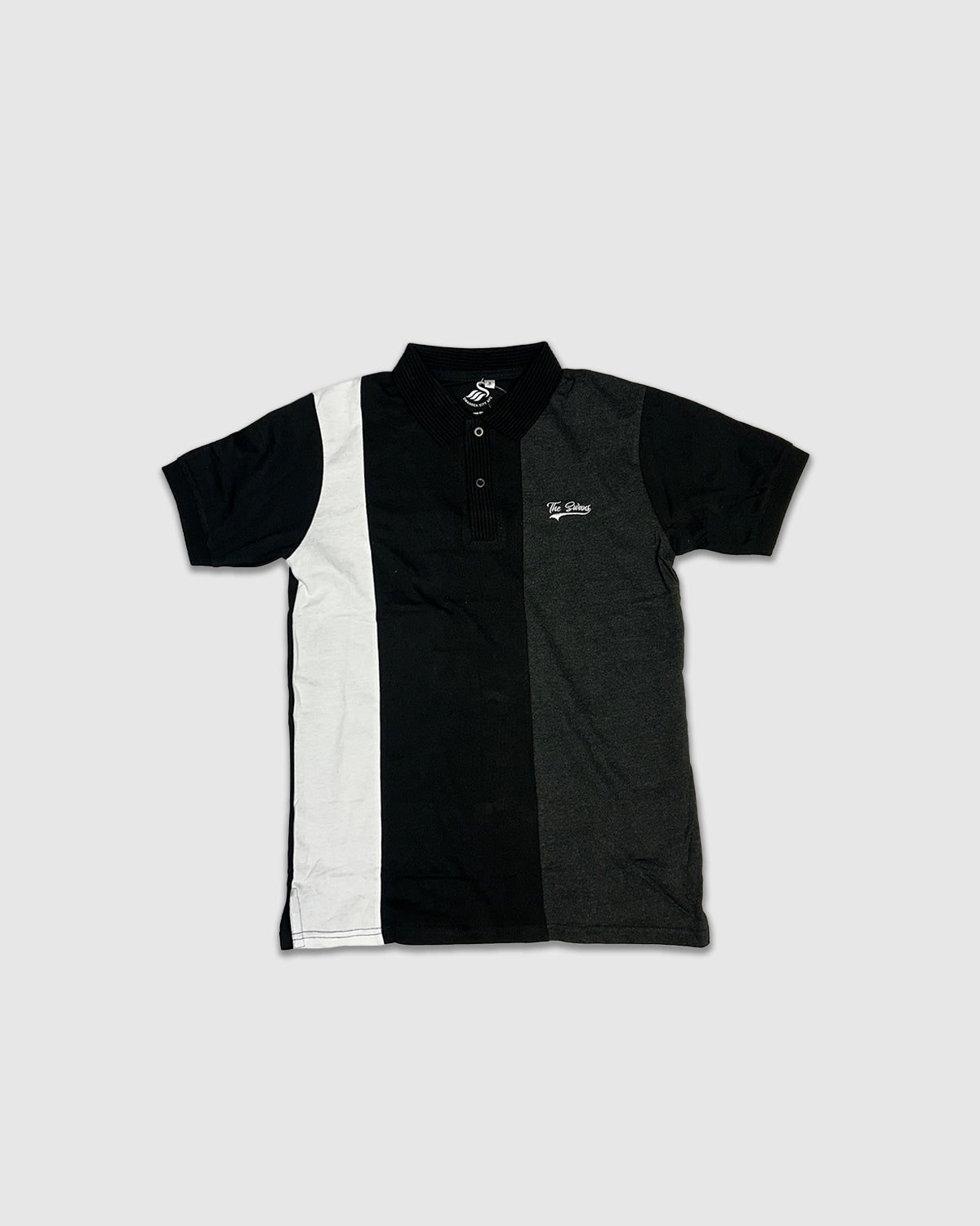 Adult Freeman Polo - Black/Charcoal