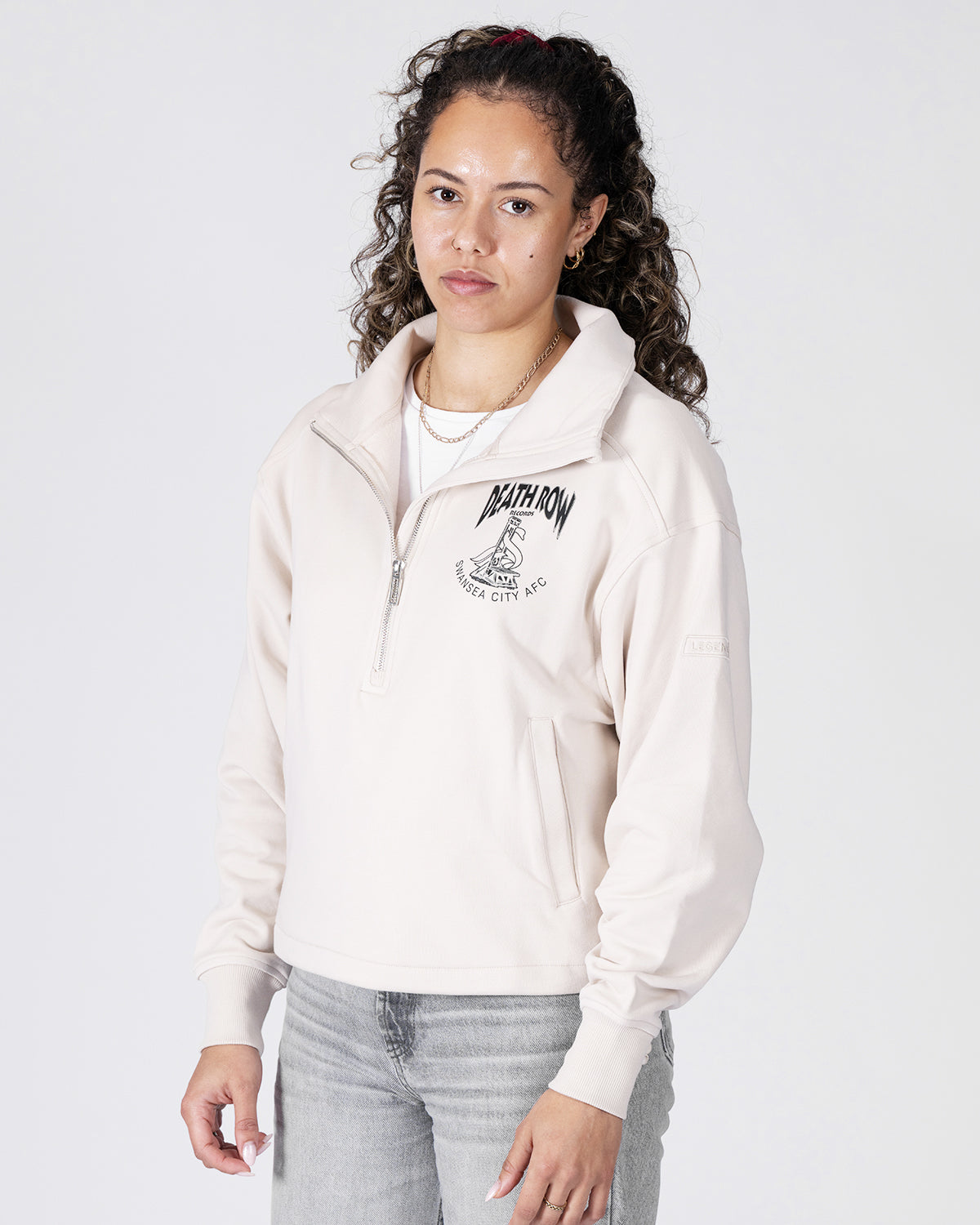 Legends x Death Row Womens Hoodie - Dune