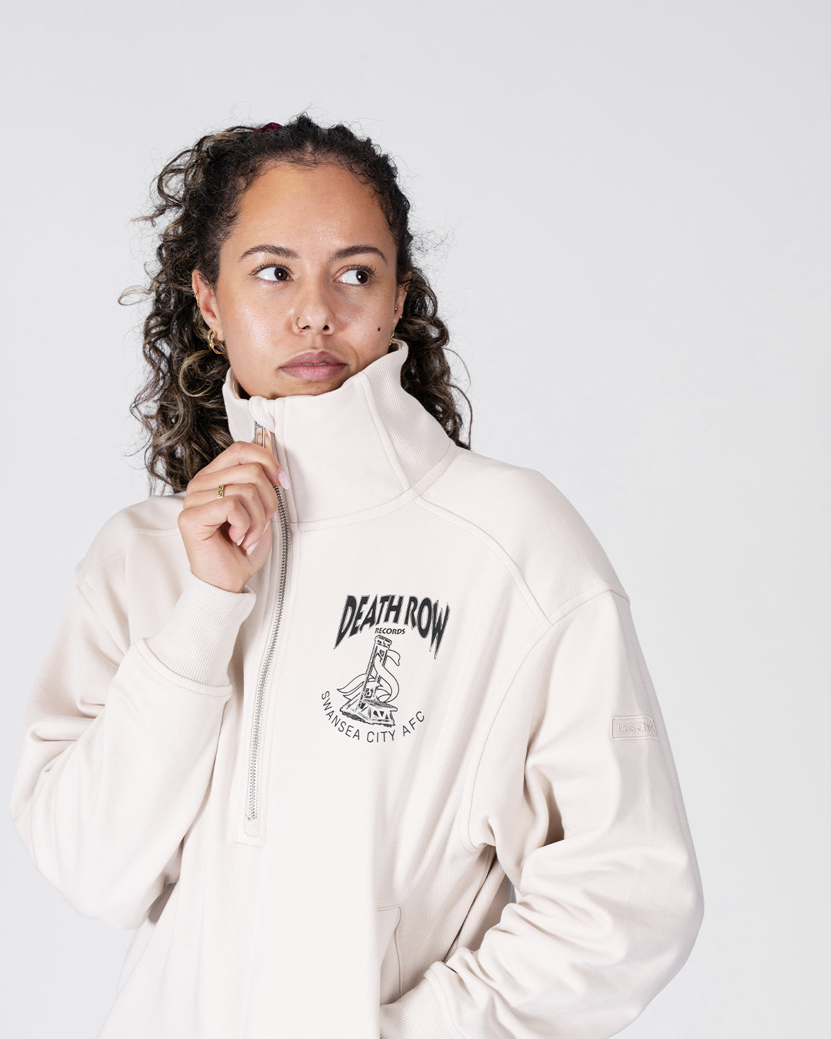 Legends x Death Row Womens Hoodie - Dune