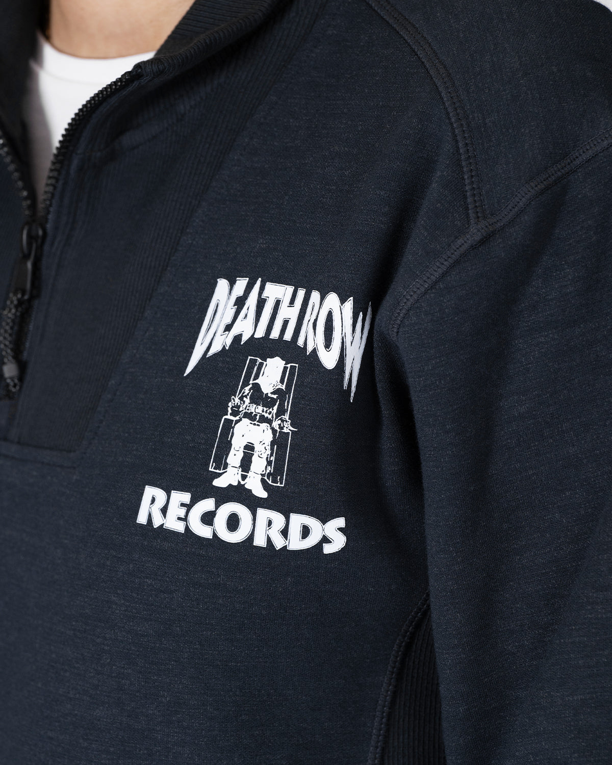 Legends x Death Row 1/4 Zip - Black
