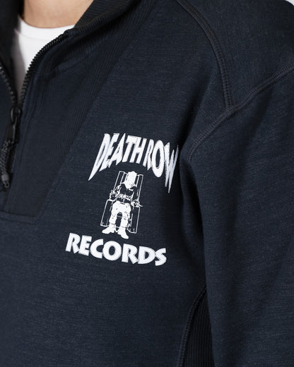 Legends x Death Row 1/4 Zip - Black
