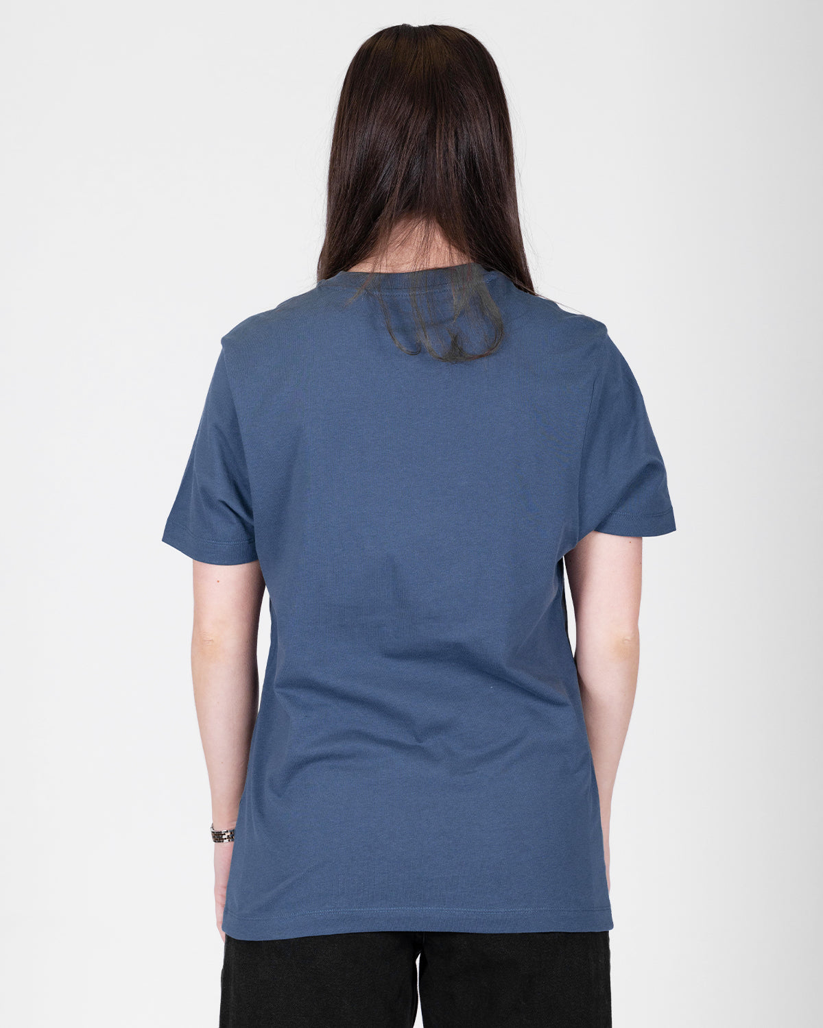 Adult Snoop Dogg x Swans Split T-Shirt - Airforce Blue