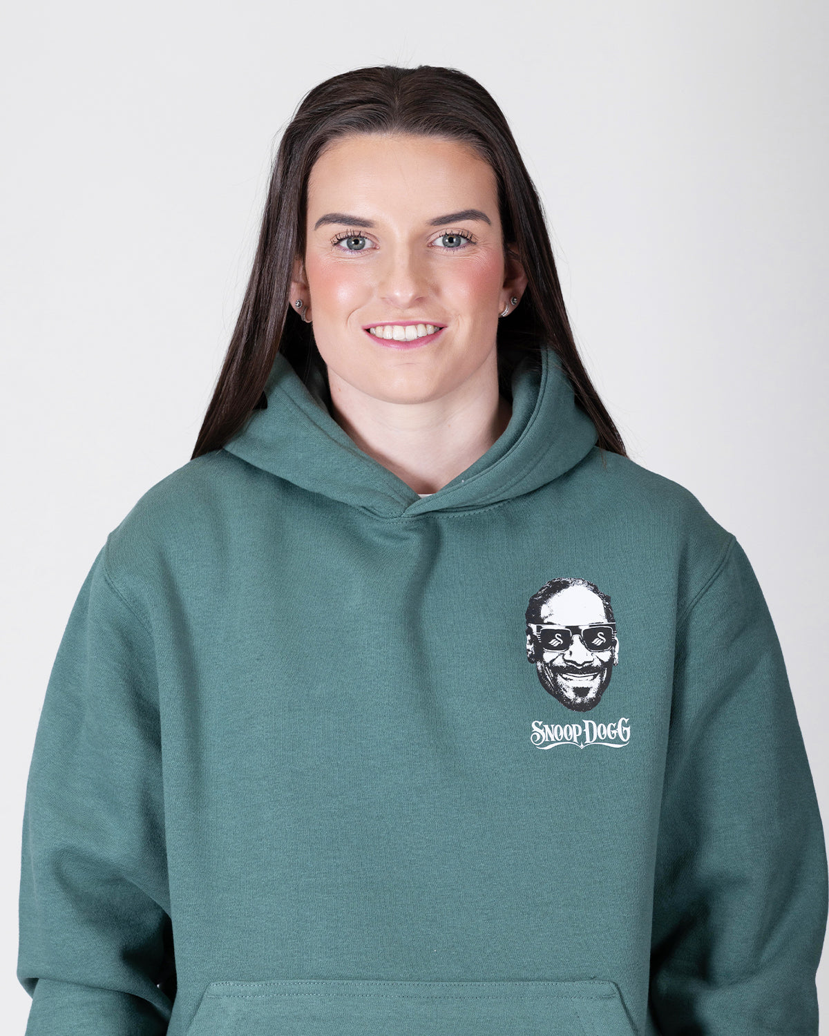 Adult Snoop Dogg x Swans Shades Hoodie - Moss Green