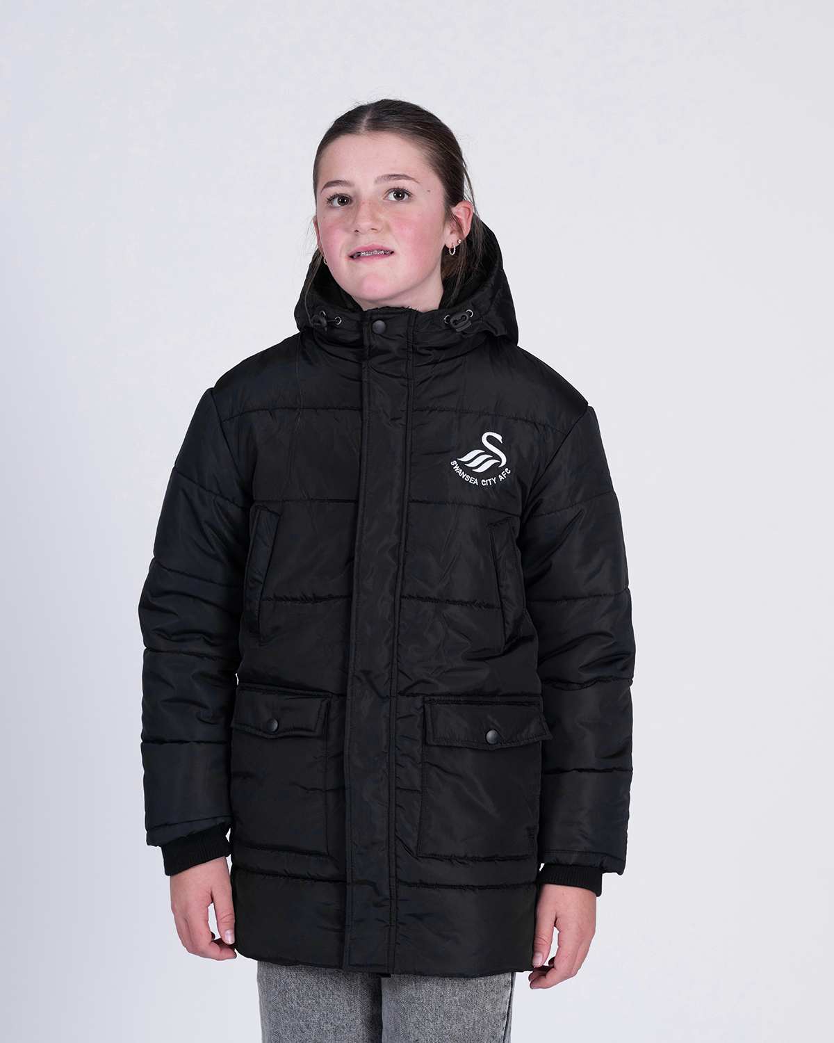 Junior Padded Jacket - Black