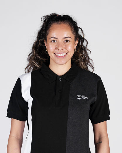 Adult Freeman Polo - Black/Charcoal