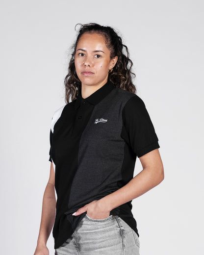 Adult Freeman Polo - Black/Charcoal
