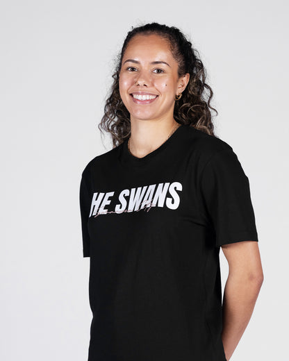 Adult The Swans T-Shirt - Black