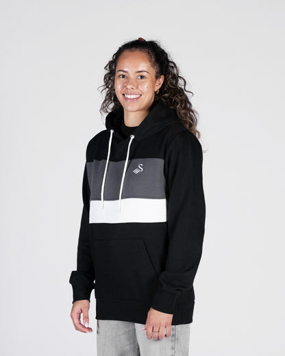Adult Roma Hoodie - Black/Charcoal