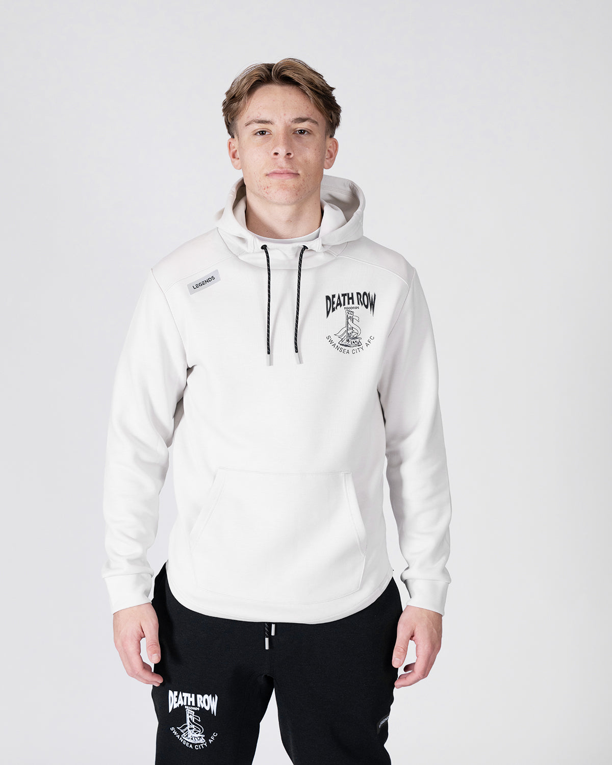 Legends X Death Row Tech Hoodie - Stone – Swansea City AFC