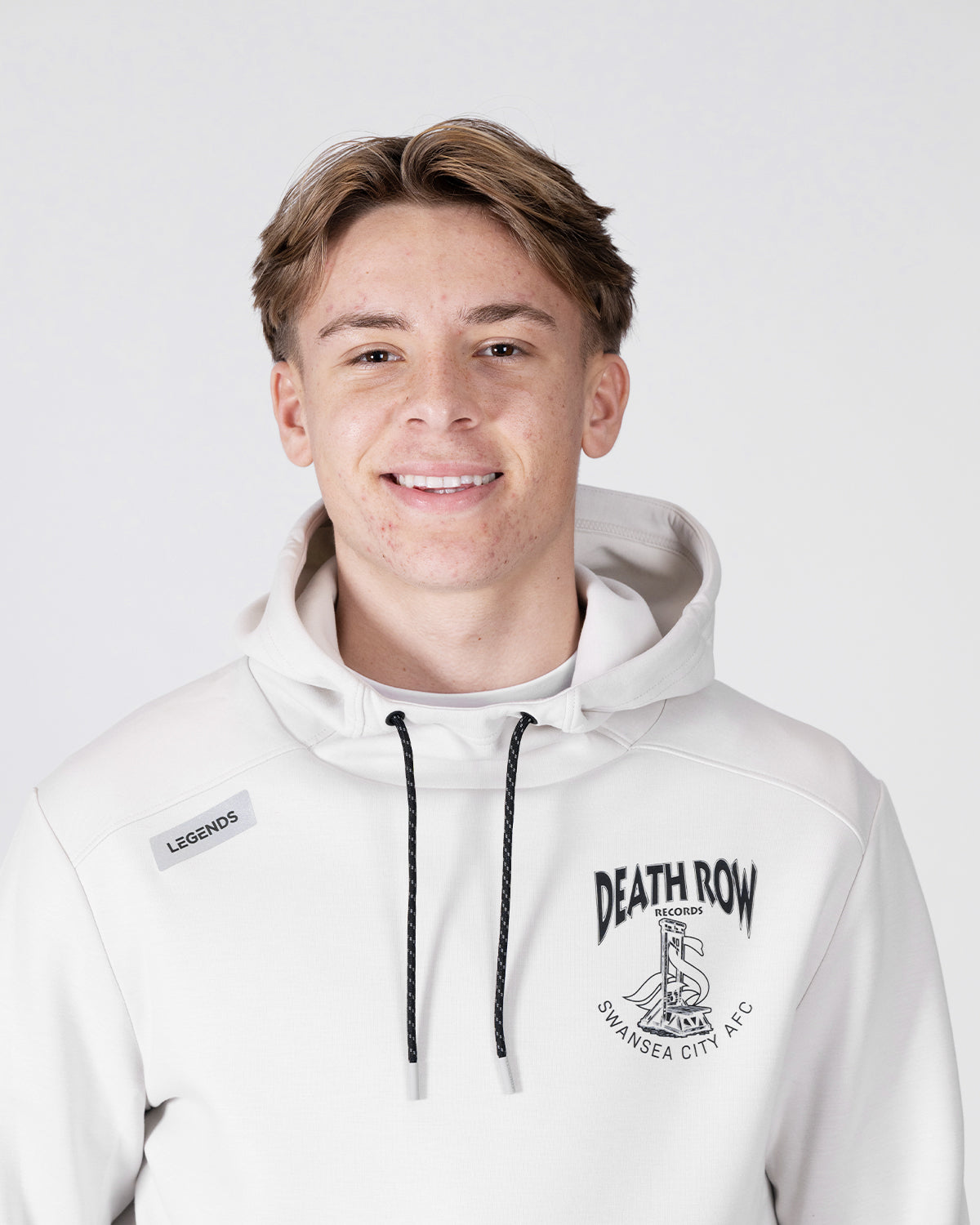 Legends X Death Row Tech Hoodie - Stone – Swansea City AFC