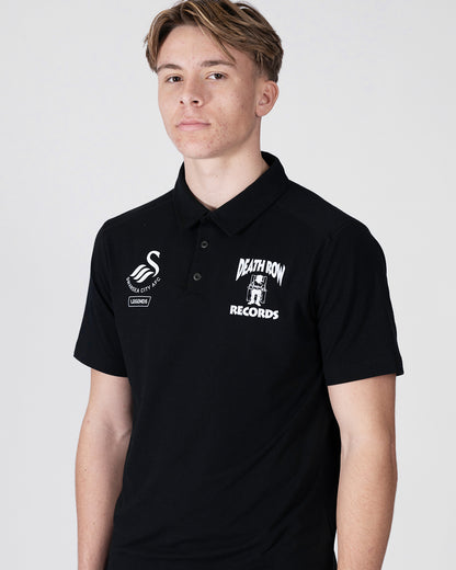 Legends x Death Row Aviation Polo - Black