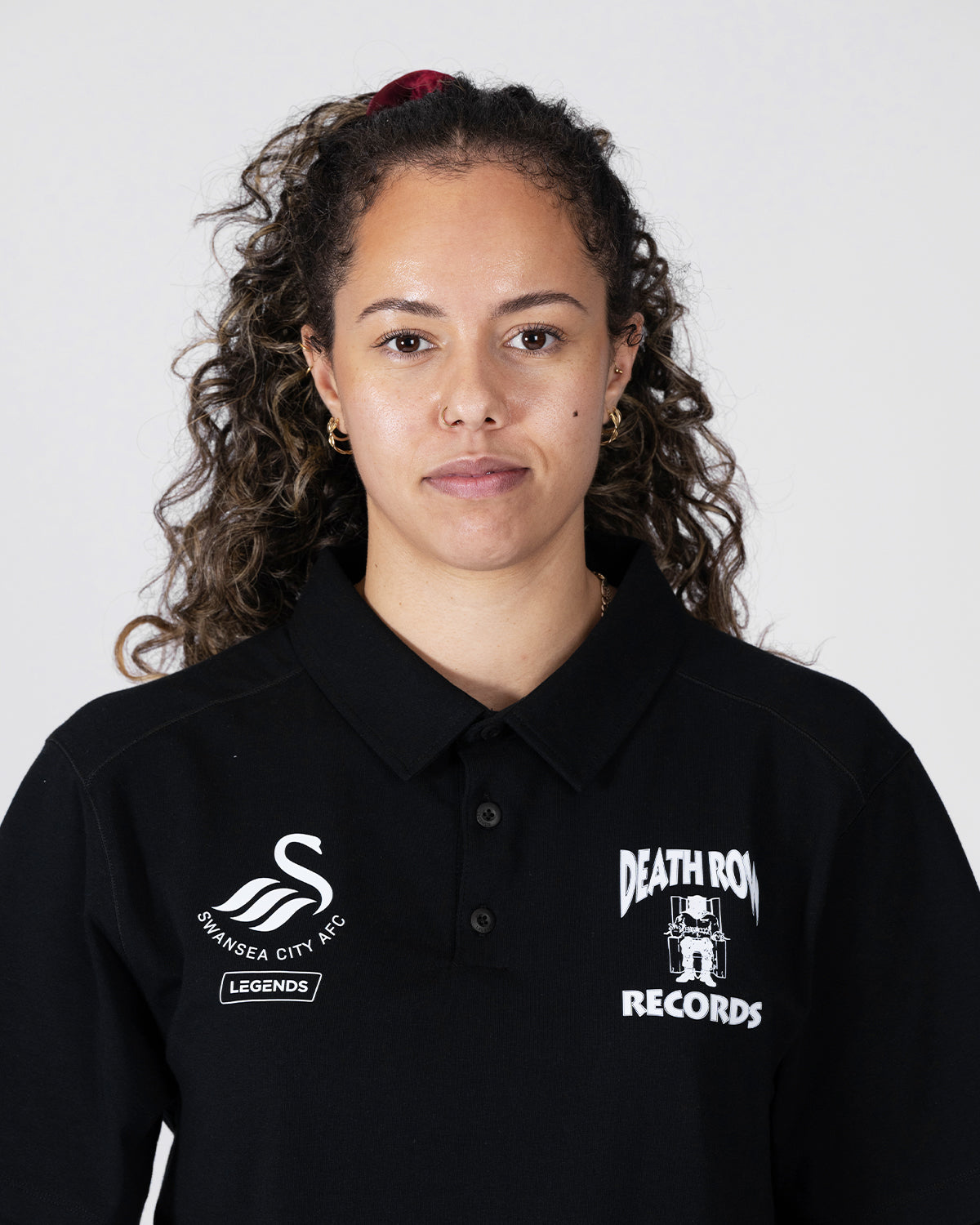 Legends x Death Row Aviation Polo - Black