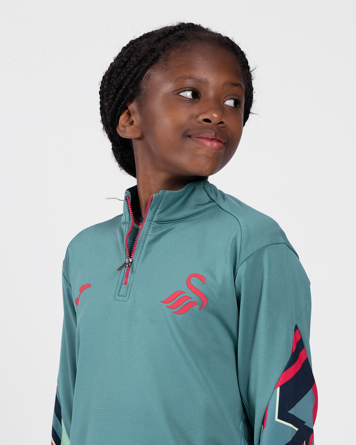 Junior Training 1/4 Zip 2025/26 - Green