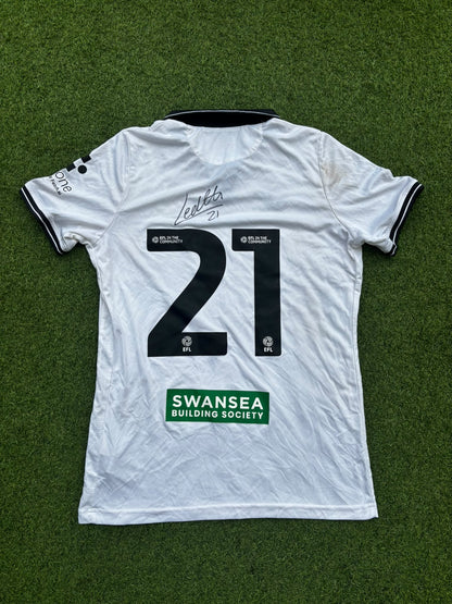 Match-worn Signed Death Row Pre-Season Shirt - Walta 21
