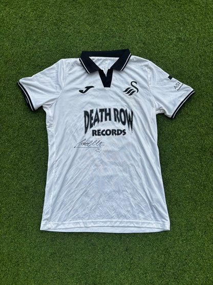 Match-worn Signed Death Row Pre-Season Shirt - Walta 21