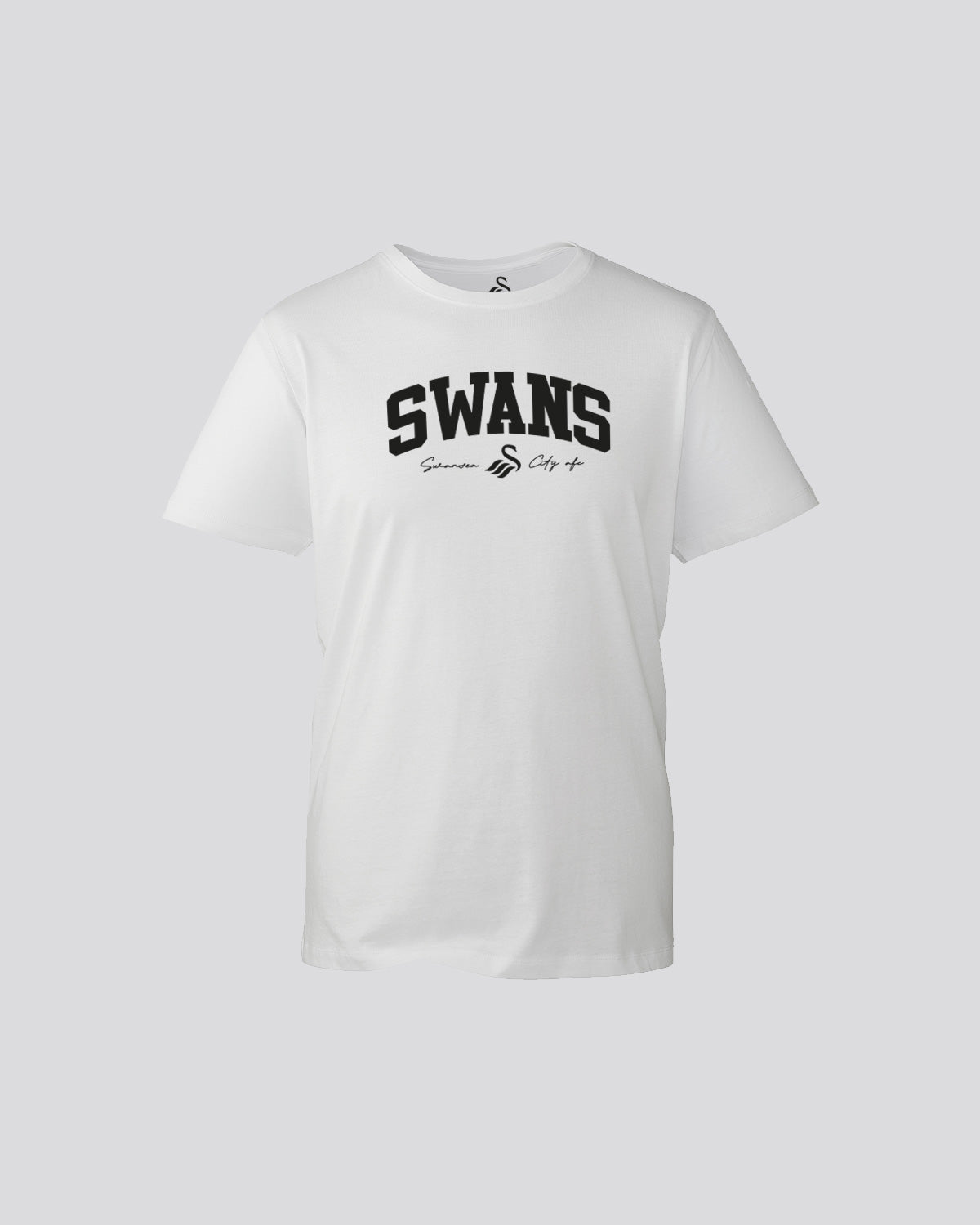 Adult Swans College T-Shirt - White