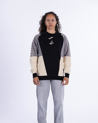 Travel Sweater 2026/27 - Black/Wood Ash
