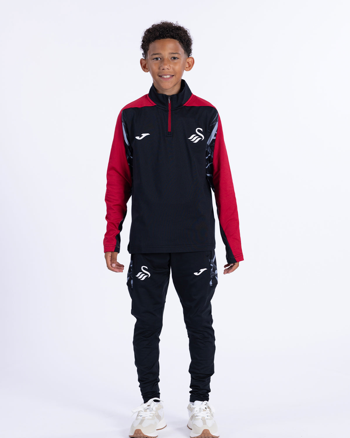 Junior Training 1/4 Zip 2026-27 - Black
