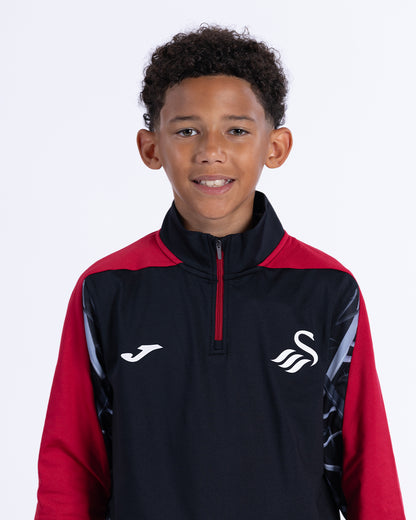 Junior Training 1/4 Zip 2026-27 - Black