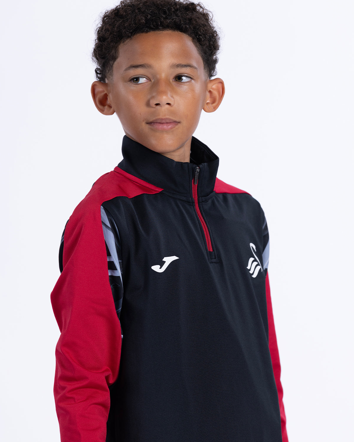 Junior Training 1/4 Zip 2026-27 - Black