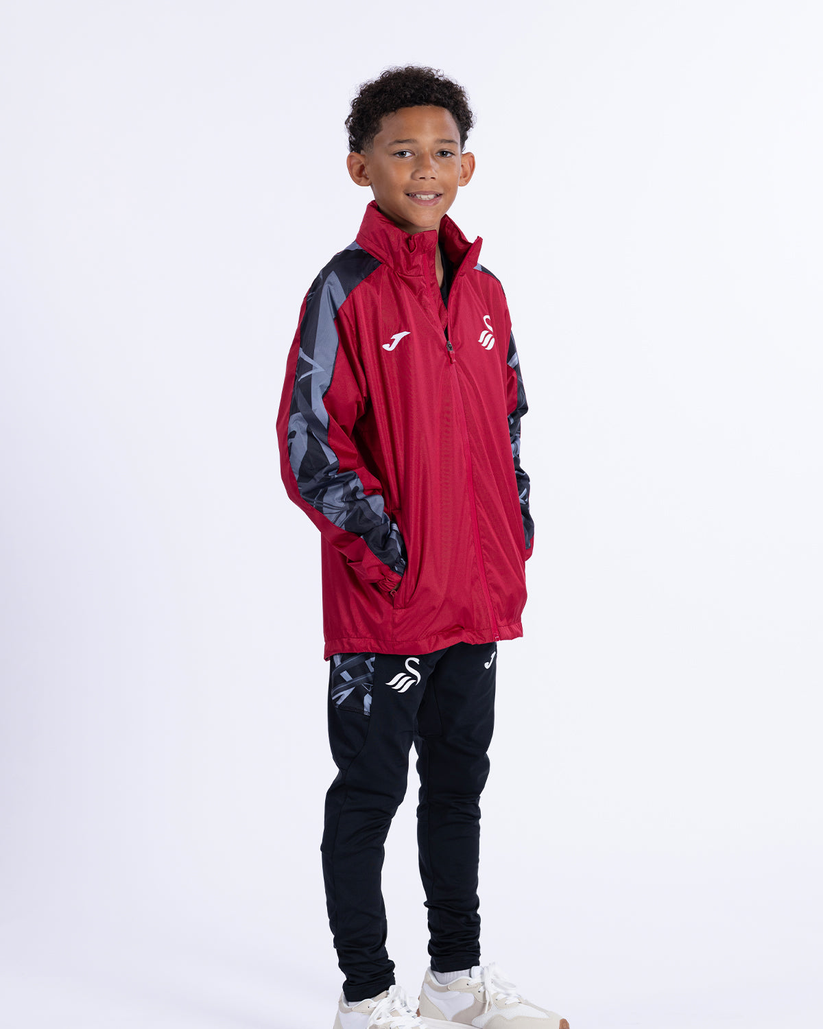 Junior Training Rain Jacket 2026-27 - Burgundy